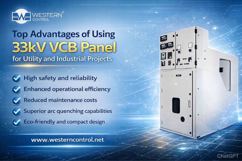 Top Advantages of Using 33kv VCB Panel for Utility and Industrial Projects