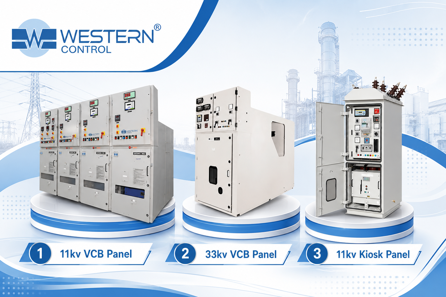 11kV VCB Panel, 33kV VCB Panel & 11kv Kiosk Panel: Reliable Medium Voltage Power Distribution Solutions