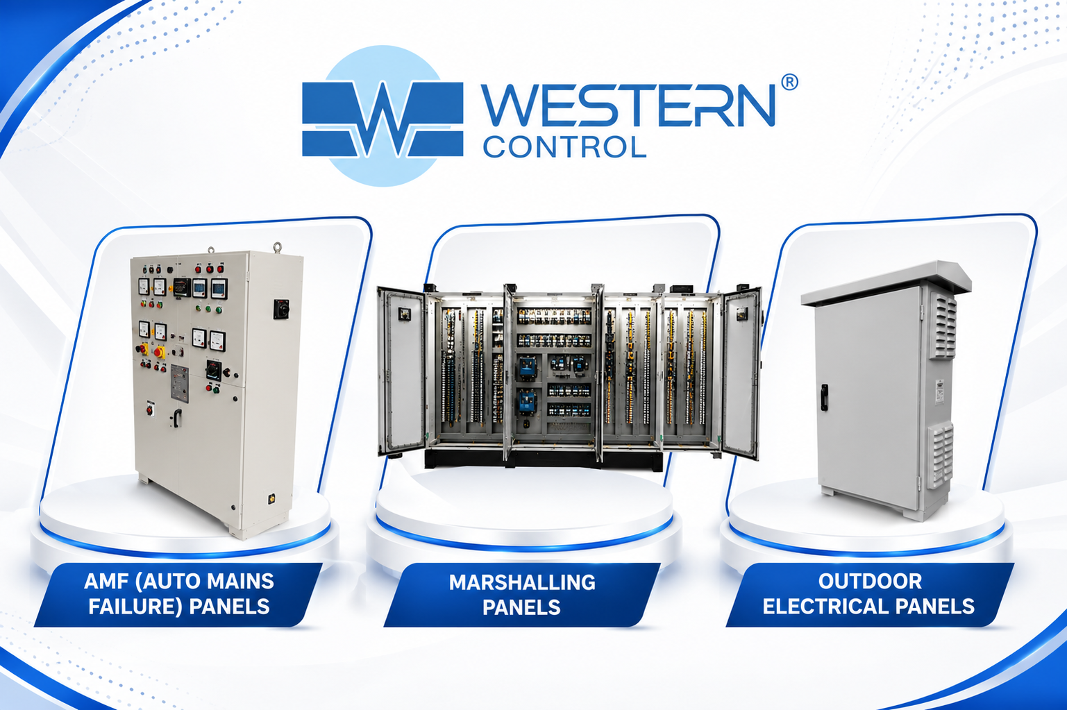 AMF (Auto Mains Failure) Panels, Marshalling Panels & Outdoor Electrical Panels for Industrial Power Management