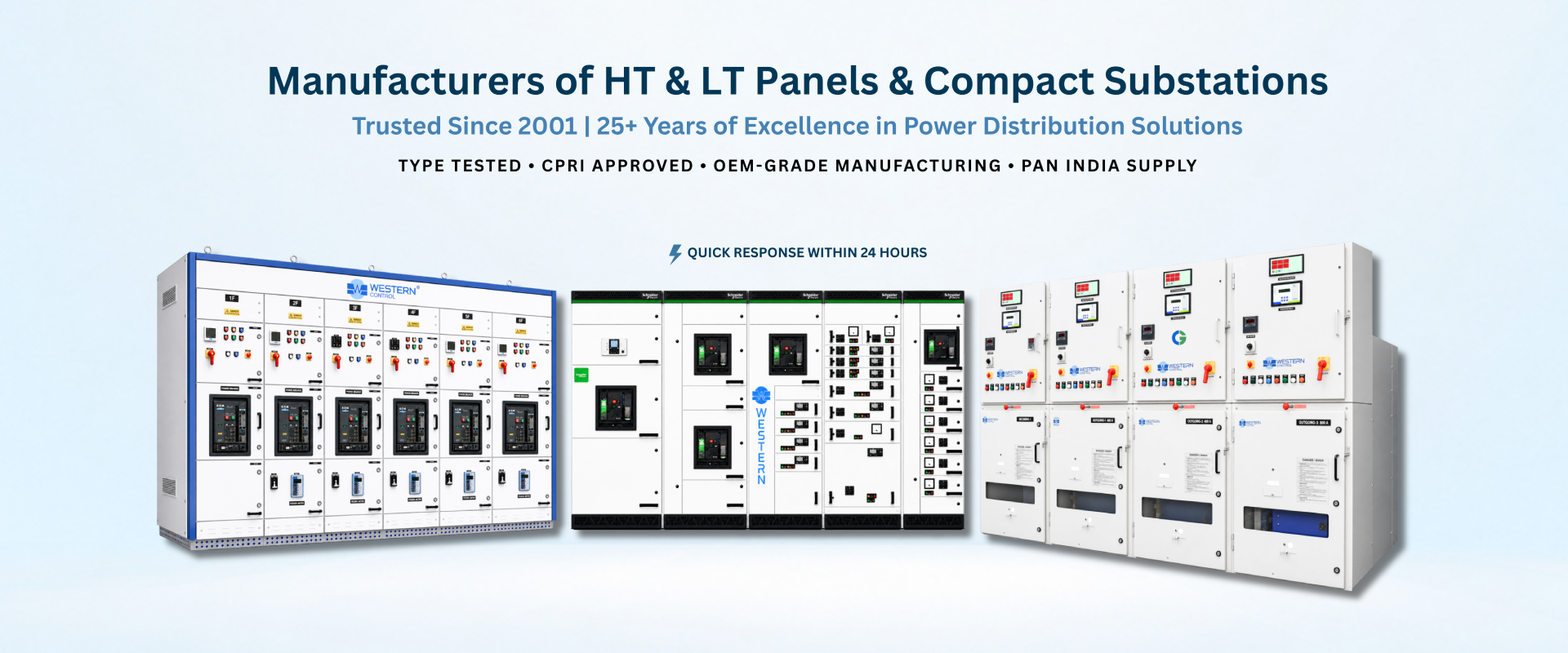 Manufacturer of LT, HT Panel and Compact Substations