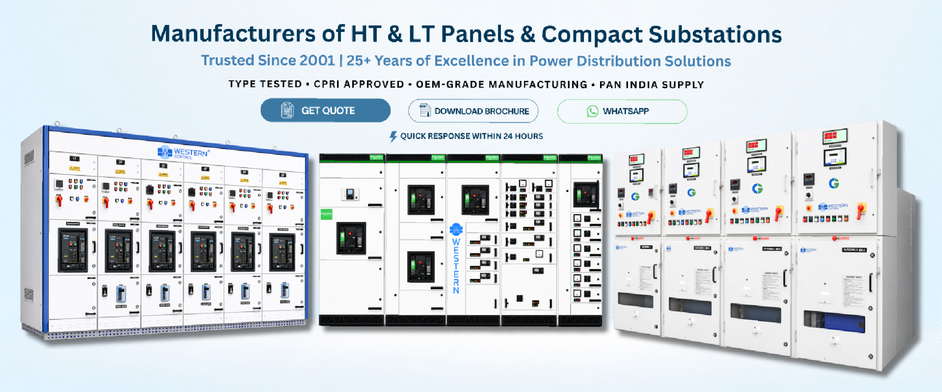 Manufacturer of LT, HT Panel and Compact Substations